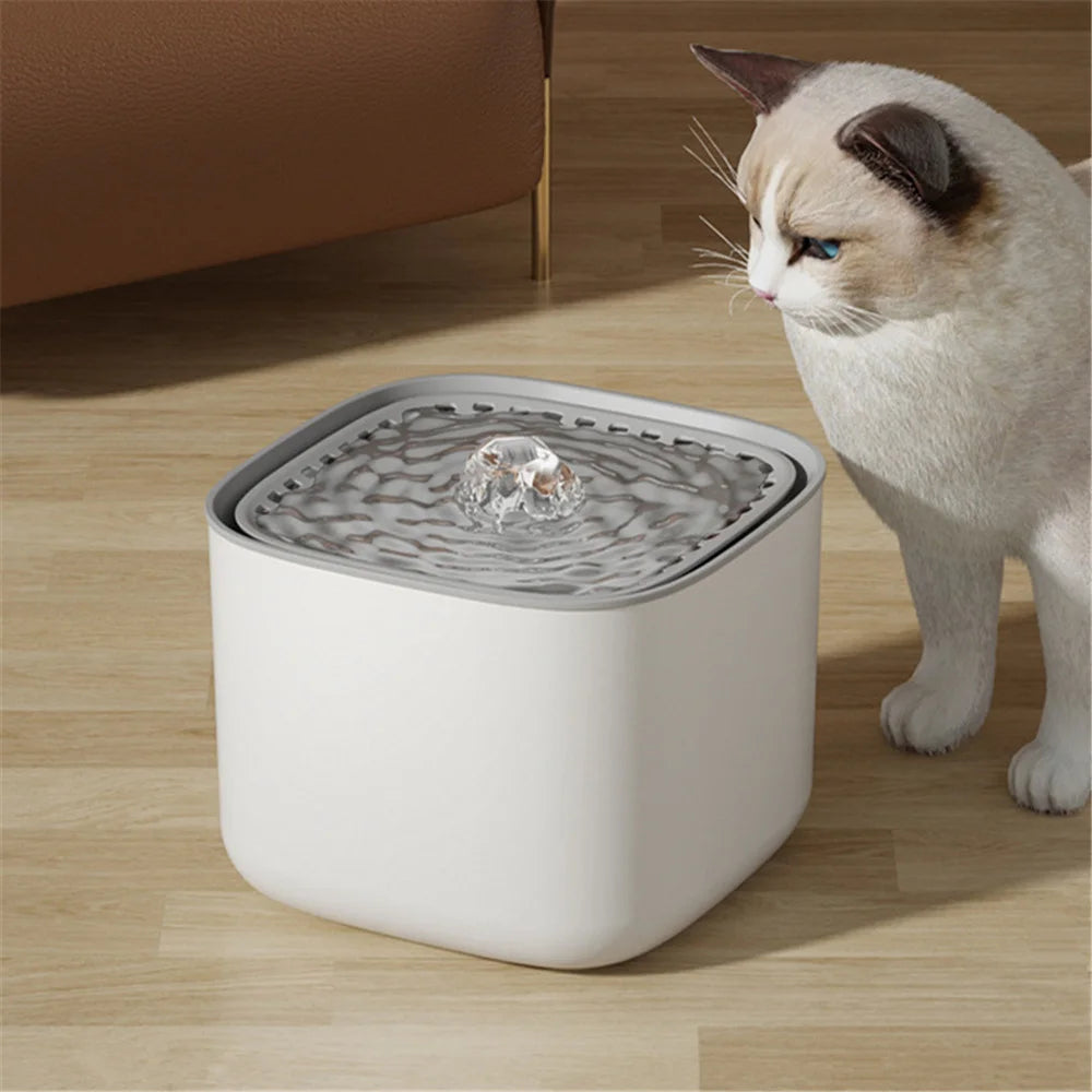 3L Cat Water Fountain – Ultra Quiet Pet Drinking Dispenser