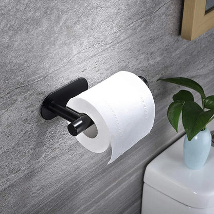 Stainless Steel Paper Towel Holder – Adhesive & Screw Installation