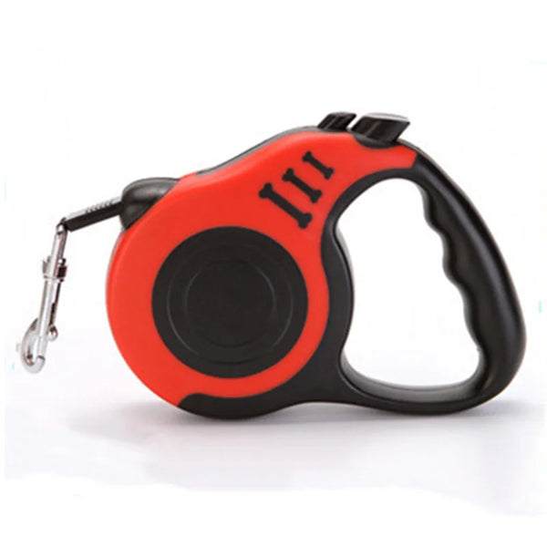 Automatic Retractable Pet Leash – 5m Nylon Leash for Dogs & Cats