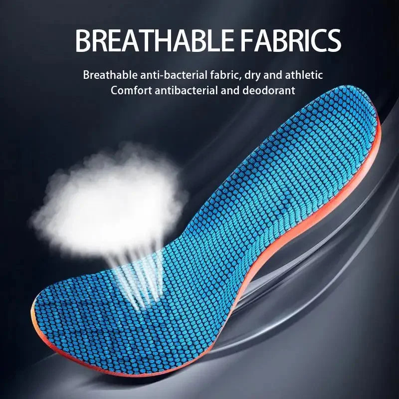 Sport Orthopedic Insoles – Breathable, Shock-Absorbing, EVA Design