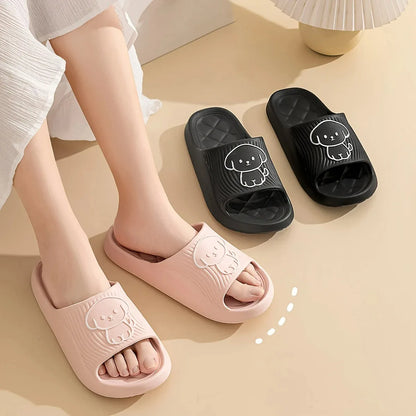 Cute Couple Slippers – Non-slip Indoor EVA Sandals