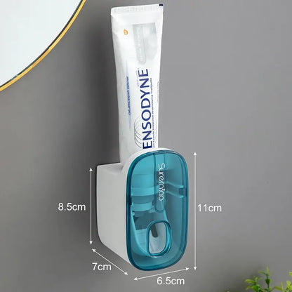 Wall-Mounted Toothpaste Dispenser