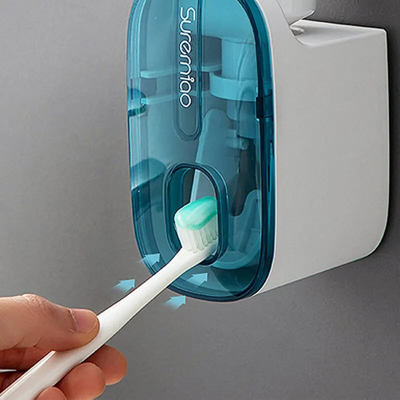 Wall-Mounted Toothpaste Dispenser