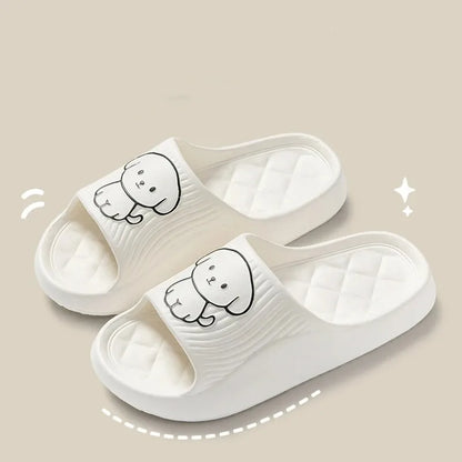 Cute Couple Slippers – Non-slip Indoor EVA Sandals