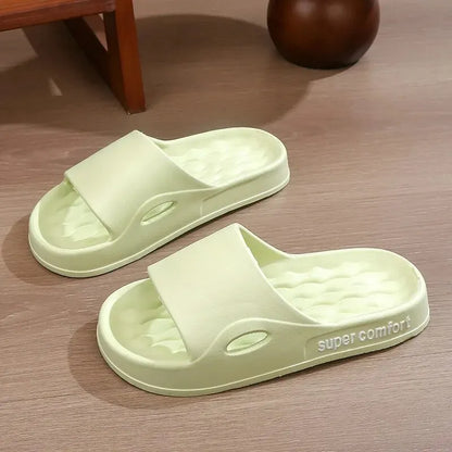 Thick Platform EVA Slides – Non-Slip Beach Slippers