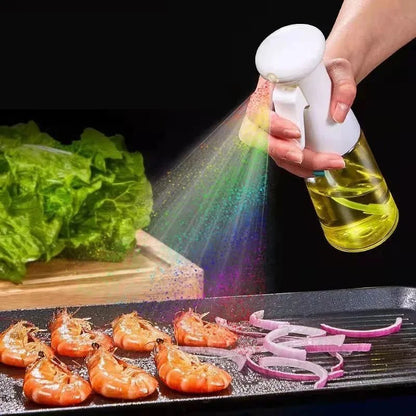 Olive Oil Spray Bottle – 300ml Kitchen Dispenser for Cooking, BBQ & More