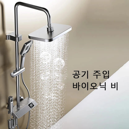 LED Shower Set – Adjustable Rain Shower with Digital Display