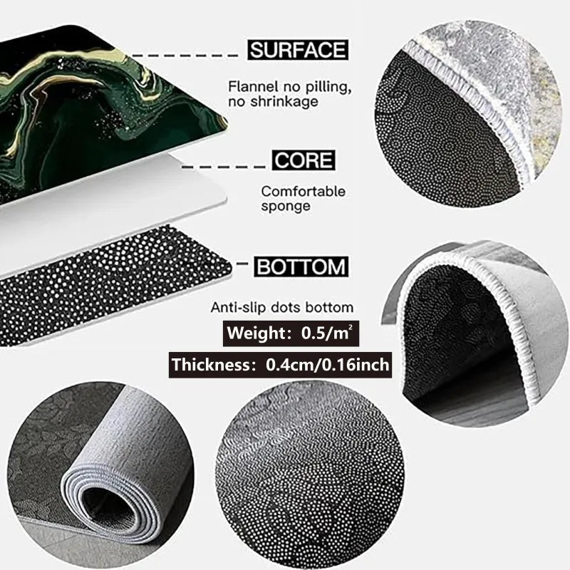Soft Floor Mats – Water-Absorbent Non-Slip Bathroom & Doorway Mats - iHeimly