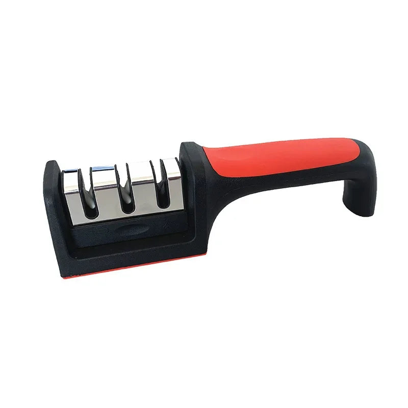 3/4-Segment Knife Sharpener – Handheld Multi-Function Stainless Steel Tool