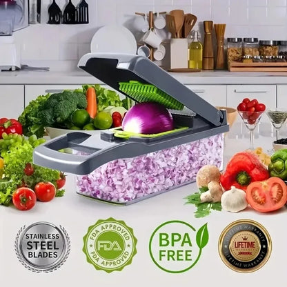 Multifunctional Vegetable Chopper – Onion Slicer & Dicer for Kitchen