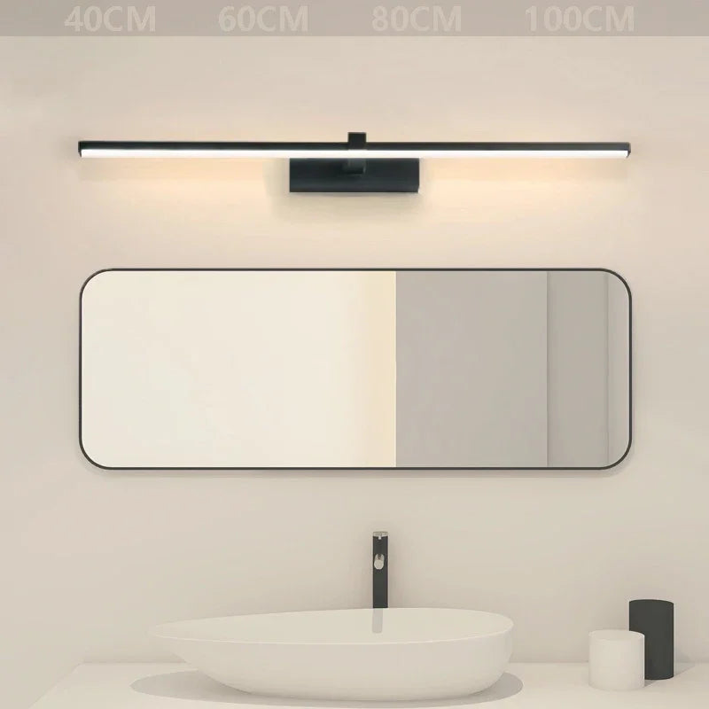 Modern LED Wall Lamp – Long Strip Light for Bedroom & Bathroom