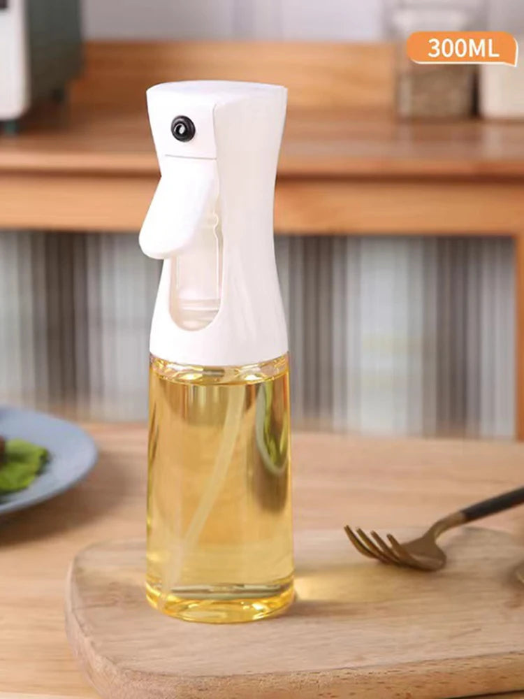 Olive Oil Spray Bottle – 300ml Kitchen Dispenser for Cooking, BBQ & More