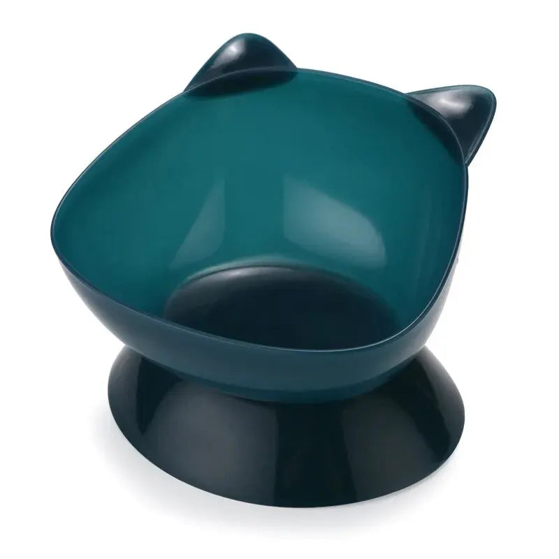 Elevated Food Bowl for Pets – Anti-Tipping, Easy to Clean, Plastic Design