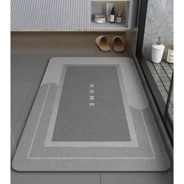 Soft Floor Mats – Water-Absorbent Non-Slip Bathroom & Doorway Mats