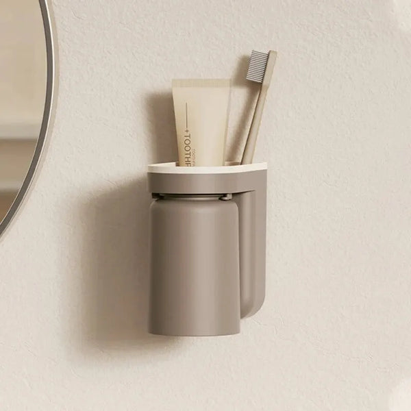 Wall-Mounted Toothbrush Holder – Hygienic & Compact