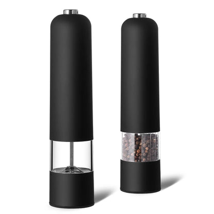 Electric Salt and Pepper Mill – Battery-Operated Grinder