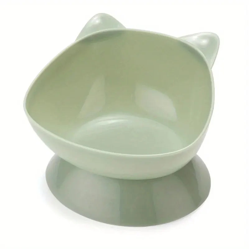 Elevated Food Bowl for Pets – Anti-Tipping, Easy to Clean, Plastic Design