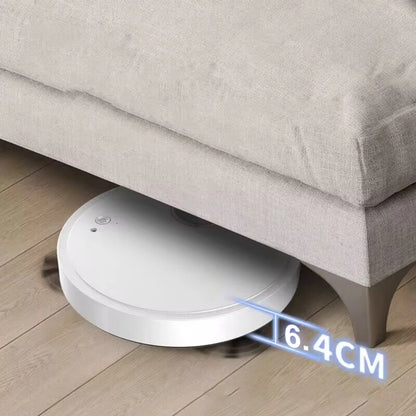 3-in-1 Ultra-Thin Robot Vacuum – Wet & Dry Smart Cleaner