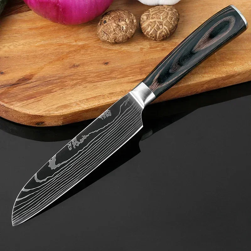 High Stainless Steel Chef Knife – Slicing, Boning, and Cleaver Knife - iHeimly