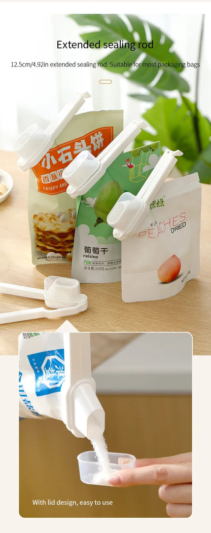 2PCS Food Bag Clips – Sealer for Snacks, Chips & Milk Powder - iHeimly