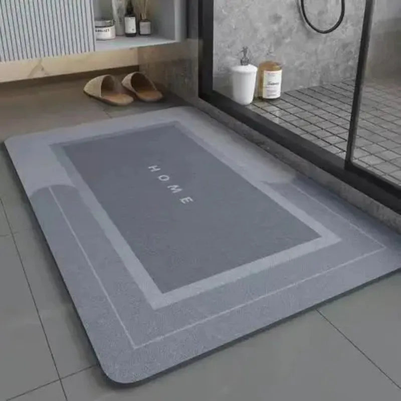 Soft Floor Mats – Water-Absorbent Non-Slip Bathroom & Doorway Mats