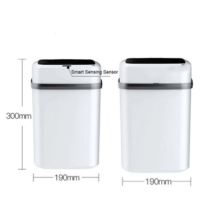 Induction Trash Can – 13L Touchpad Smart Garbage Bin