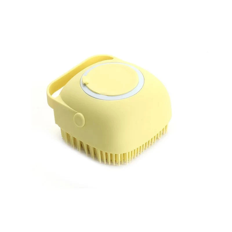 Pet Bathing Brush – Soft Silicone Shower Gel Massager