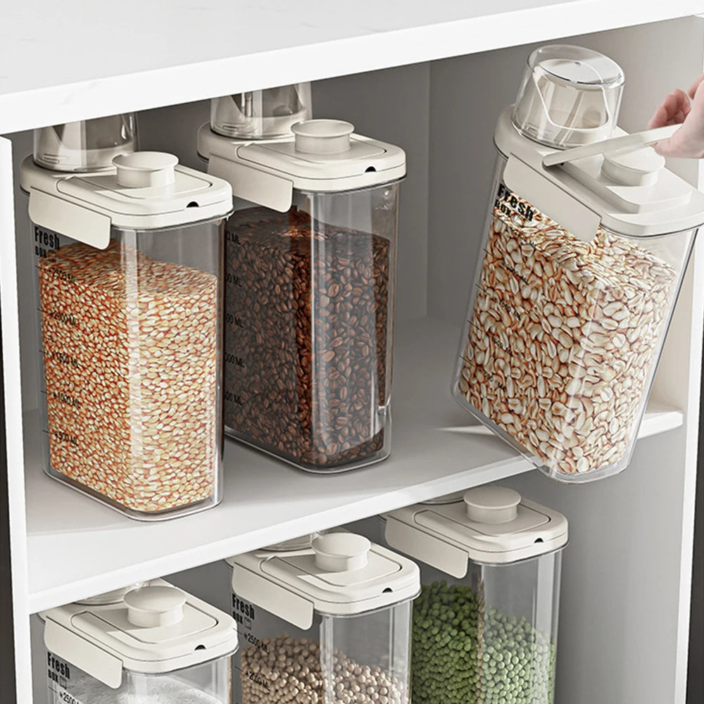 Large Capacity Household Kitchen Grain Storage Tank – Sealed, Insect-Proof Storage - iHeimly