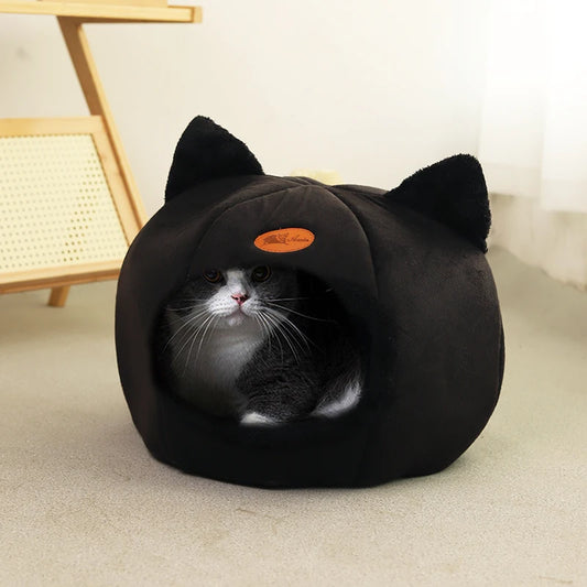 Warm Multi-Shaped Pet Nest – Portable & Easy-to-Clean Cat Bed