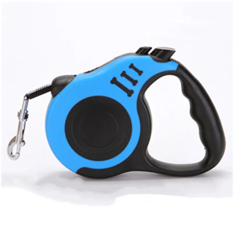 Automatic Retractable Pet Leash – 5m Nylon Leash for Dogs & Cats