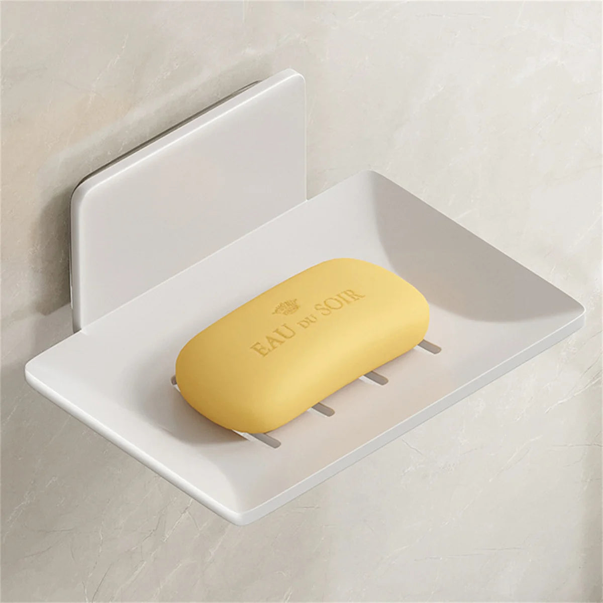 Wall Mounted Soap Dish – Space Aluminum Soap Holder with Drain