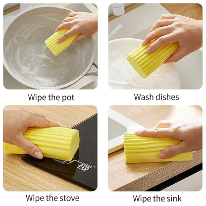 Damp Magic Cleaning Sponge – Eco-Friendly Cleaner Duster