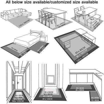 Soft Floor Mats – Water-Absorbent Non-Slip Bathroom & Doorway Mats