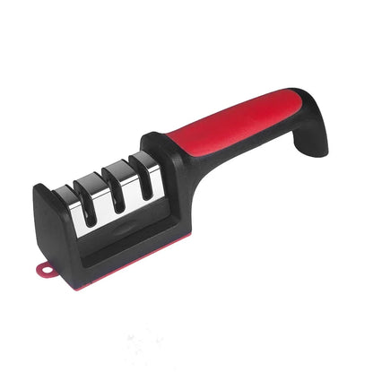 3/4-Segment Knife Sharpener – Handheld Multi-Function Stainless Steel Tool