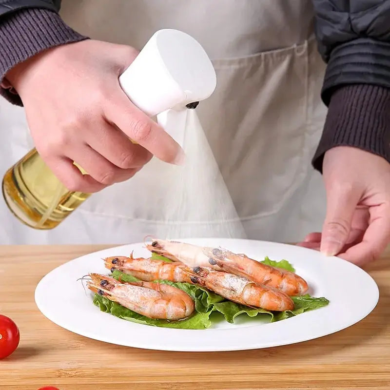 Oil Spray Bottle – 200ml/300ml for Cooking, Baking, BBQ - iHeimly