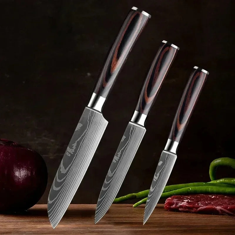 High Stainless Steel Chef Knife – Slicing, Boning, and Cleaver Knife - iHeimly