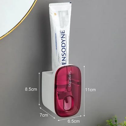 Wall-Mounted Toothpaste Dispenser