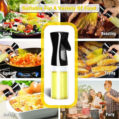 Olive Oil Spray Bottle – 300ml Kitchen Dispenser for Cooking, BBQ & More