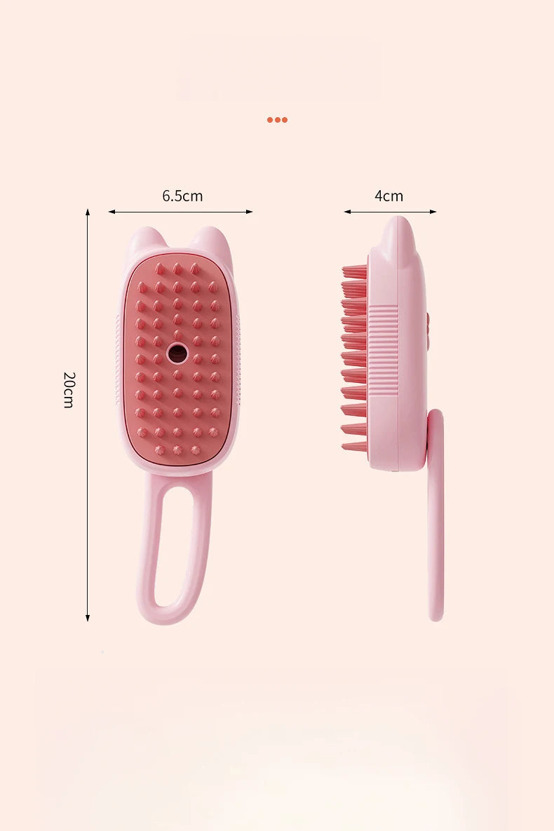 3-in-1 Electric Pet Grooming Comb – USB Charging, Hair Removal & Massage