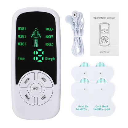 EMS Pulse Electric Muscle Stimulator – Back, Neck & Body Massager