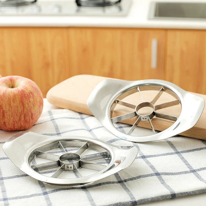 Stainless Steel Apple Slicer – Fruit Corer & Seed Separator